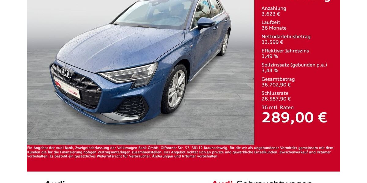 Audi A3 5.598 km 37.222 &euro; Dortmund 44143