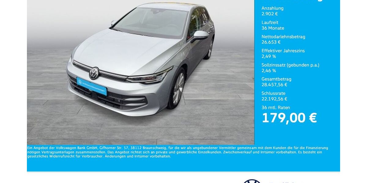 VW Golf 6.332 km 29.422 &euro; Dortmund 44379