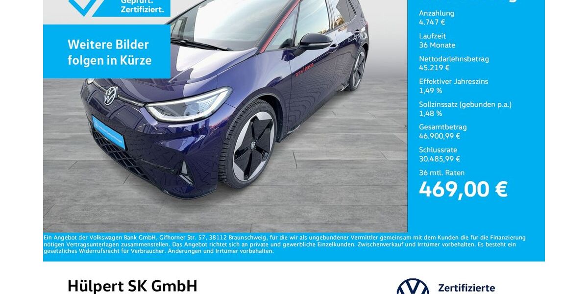 VW ID.3 7.681 km 49.944 &euro; Bergkamen 59192