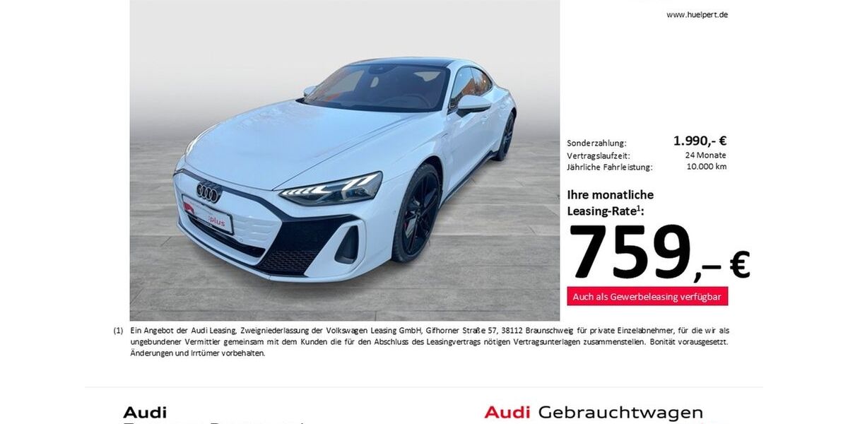 Audi e-tron GT 17.958 km 99.278 &euro; Dortmund 44143