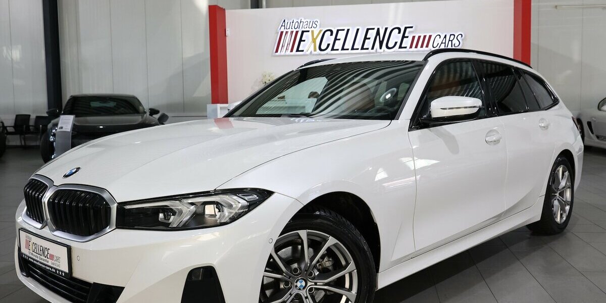 BMW 318d Touring SPORT WHITE & BROWN / CURCED, LED 100.000 km 26.777 &euro; Hamm 59077