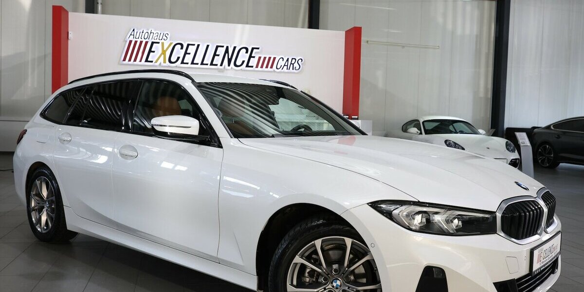 BMW 318d Touring SPORT WHITE & BROWN / CURCED, LED 100.000 km 26.777 &euro; Hamm 59077