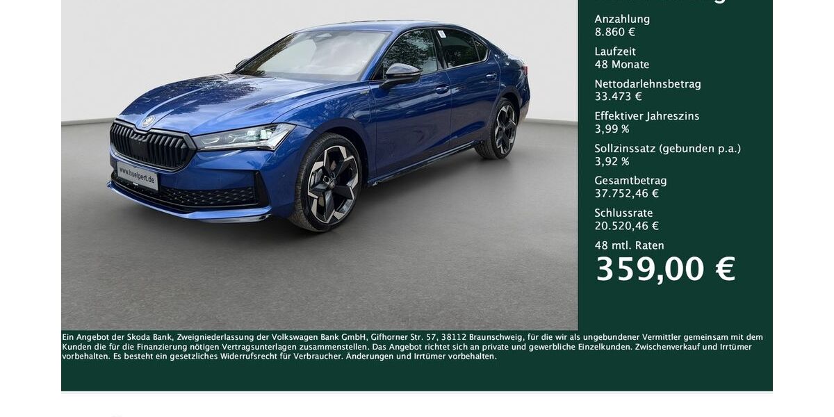 Skoda Superb 14.730 km 41.941 &euro; Dortmund 44269