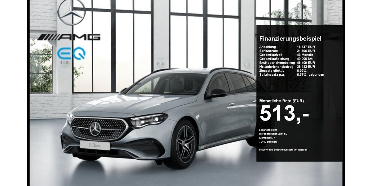 Mercedes-Benz E 220 10.996 km 53.990 &euro; Unna 59423