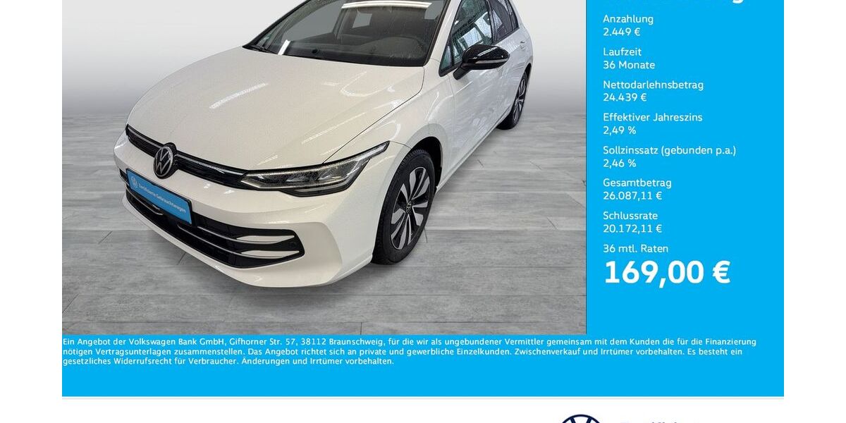 VW Golf 2.859 km 26.866 &euro; Bergkamen 59192