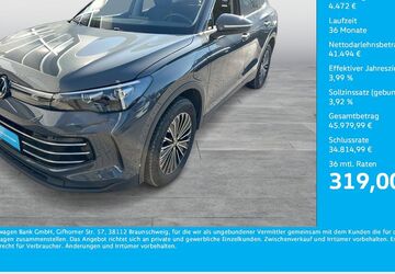 VW Tiguan 13.315 km 45.955 &euro; Bergkamen 59192