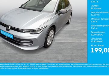 VW Golf 9.152 km 29.444 &euro; Dortmund 44379