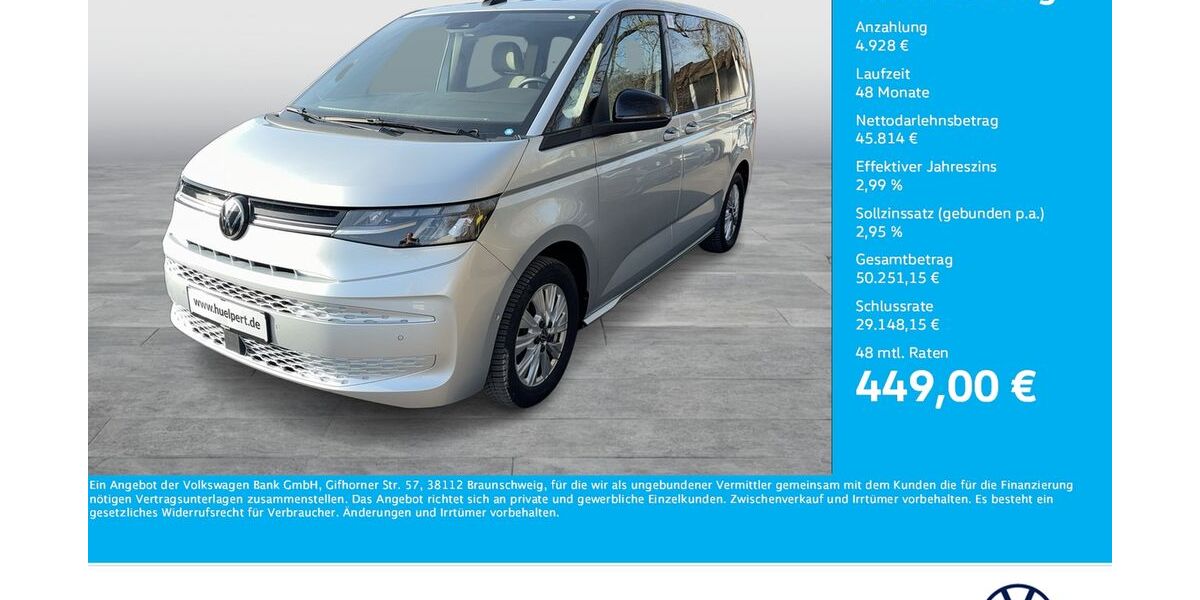 VW T7 Multivan 19.395 km 49.802 &euro; Dortmund 44379