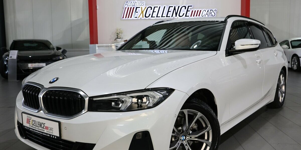 BMW 318d Touring SPORT WHITE & BROWN / CURCED, LED 100.000 km 26.777 &euro; Hamm 59077
