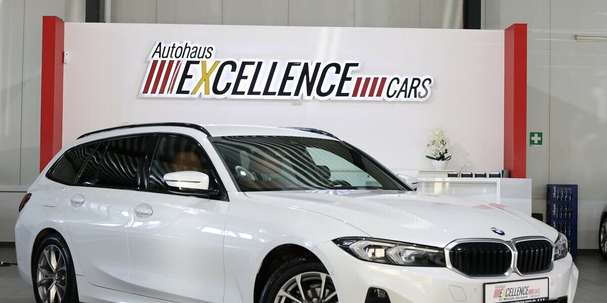 BMW 318d Touring SPORT WHITE & BROWN / CURCED, LED 100.000 km 26.777 &euro; Hamm 59077