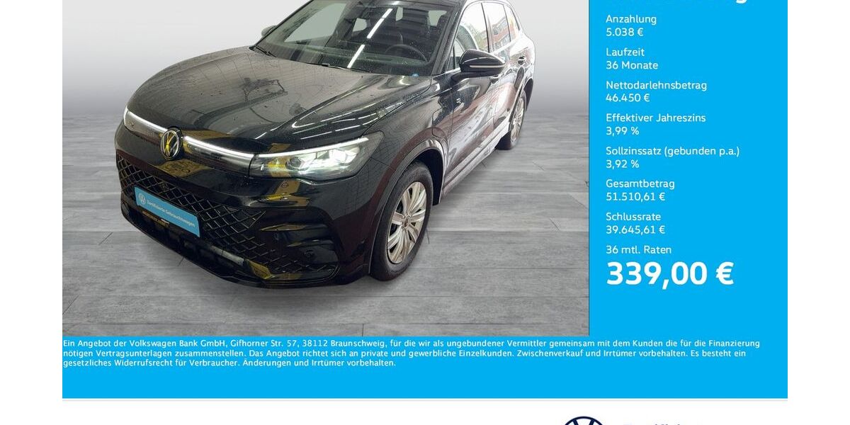 VW Tiguan 13.222 km 50.944 &euro; Dortmund 44379