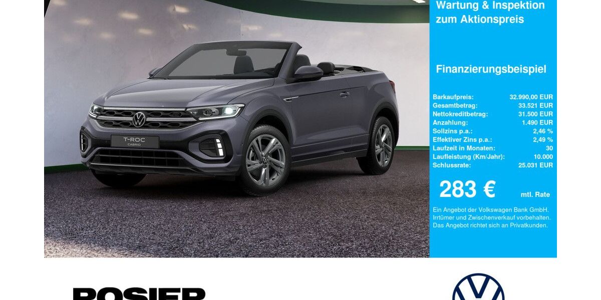 VW T-Roc 25.009 km 32.660 &euro; Menden 58706