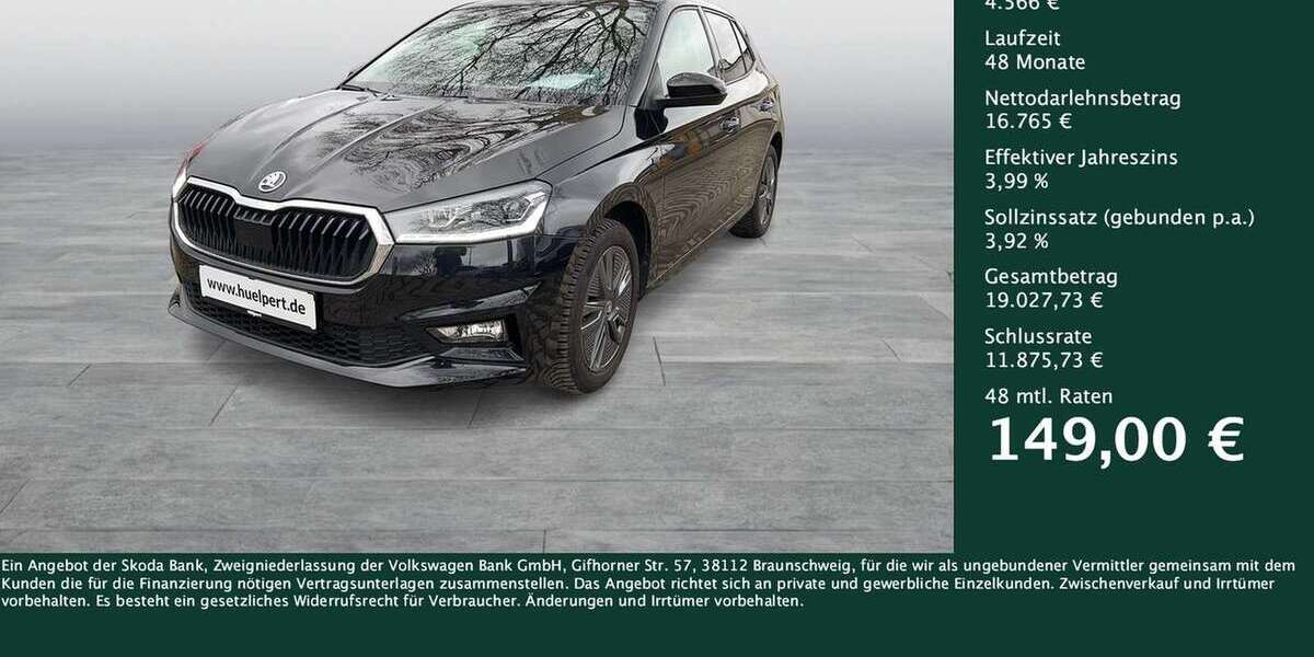 Skoda Fabia 16.756 km 21.331 &euro; Dortmund 44269