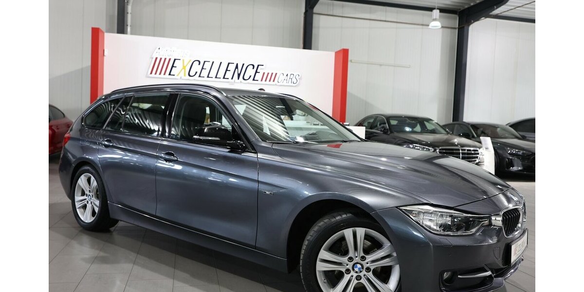 BMW 318d Touring blue PERFORMANCE SPORT / PANORAMA 80.000 km 15.555 &euro; Hamm 59077