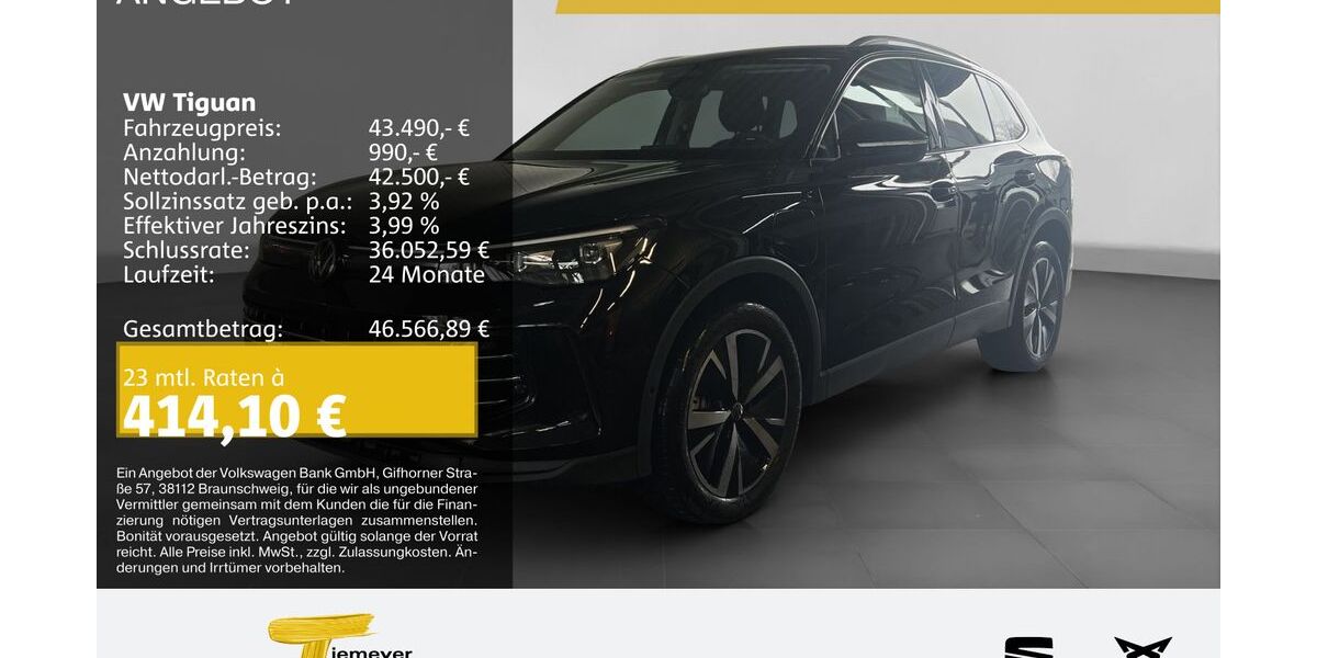 VW Tiguan 10.281 km 42.870 &euro; Hemer 58675