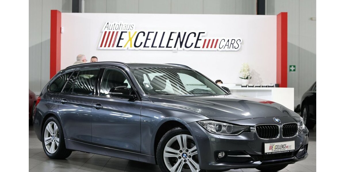 BMW 318d Touring blue PERFORMANCE SPORT / PANORAMA 80.000 km 15.555 &euro; Hamm 59077
