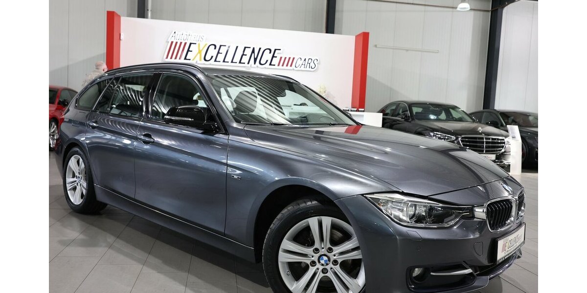 BMW 318d Touring blue PERFORMANCE SPORT / PANORAMA 80.000 km 15.555 &euro; Hamm 59077