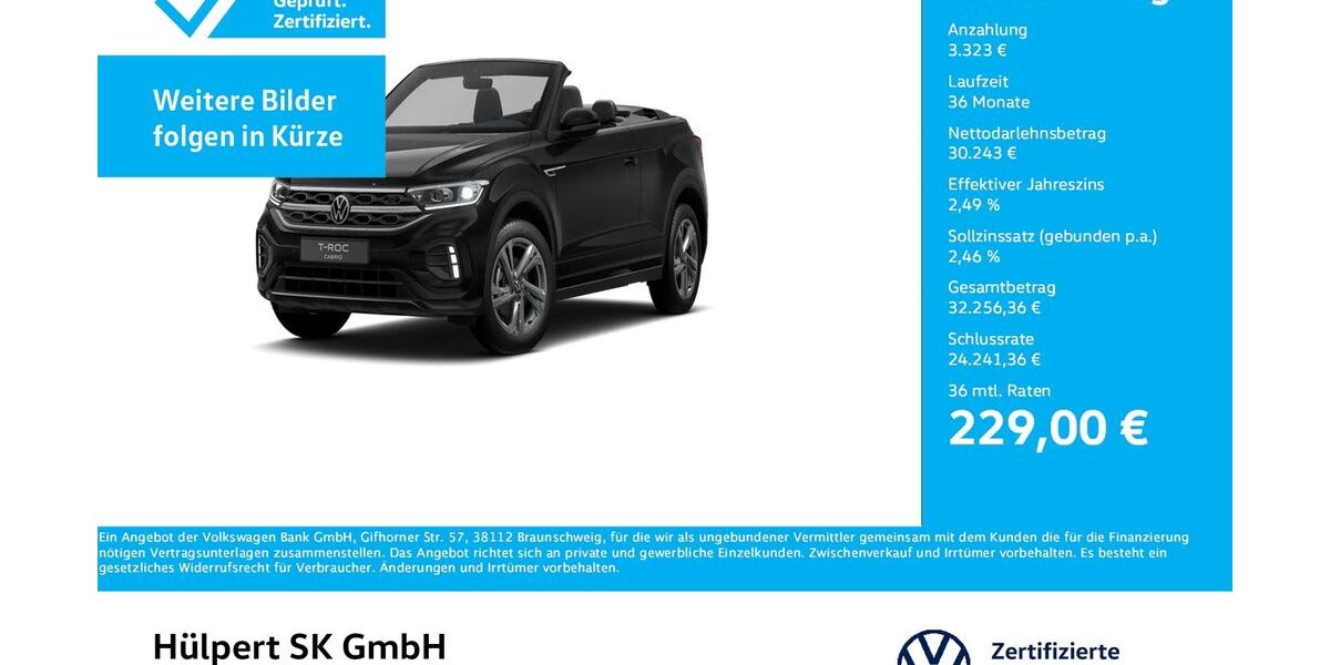 VW T-Roc 16.265 km 33.311 &euro; Bergkamen 59192