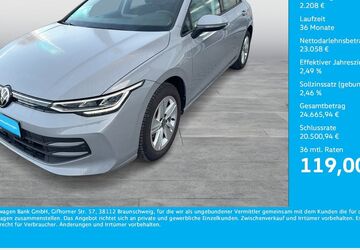 VW Golf 8.720 km 25.266 &euro; Bergkamen 59192