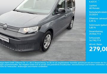 VW Caddy 9.851 km 29.438 &euro; Dortmund 44379