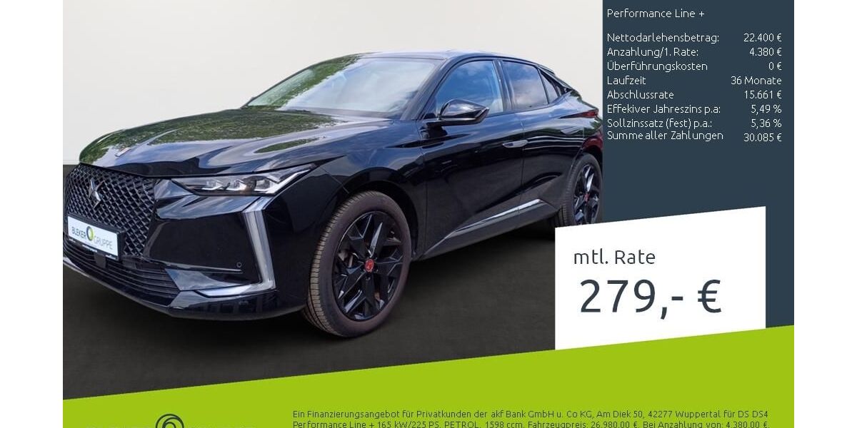 DS Automobiles DS4 14.705 km 23.555 &euro; Dortmund 44263