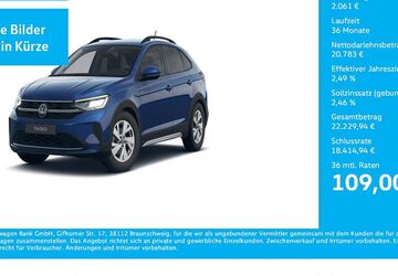 VW Taigo 9.939 km 22.622 &euro; Unna 59423