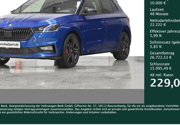 Skoda Fabia 3.000 km 32.222 &euro; Dortmund 44309