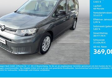 VW Caddy Maxi 11.595 km 37.446 &euro; Dortmund 44379