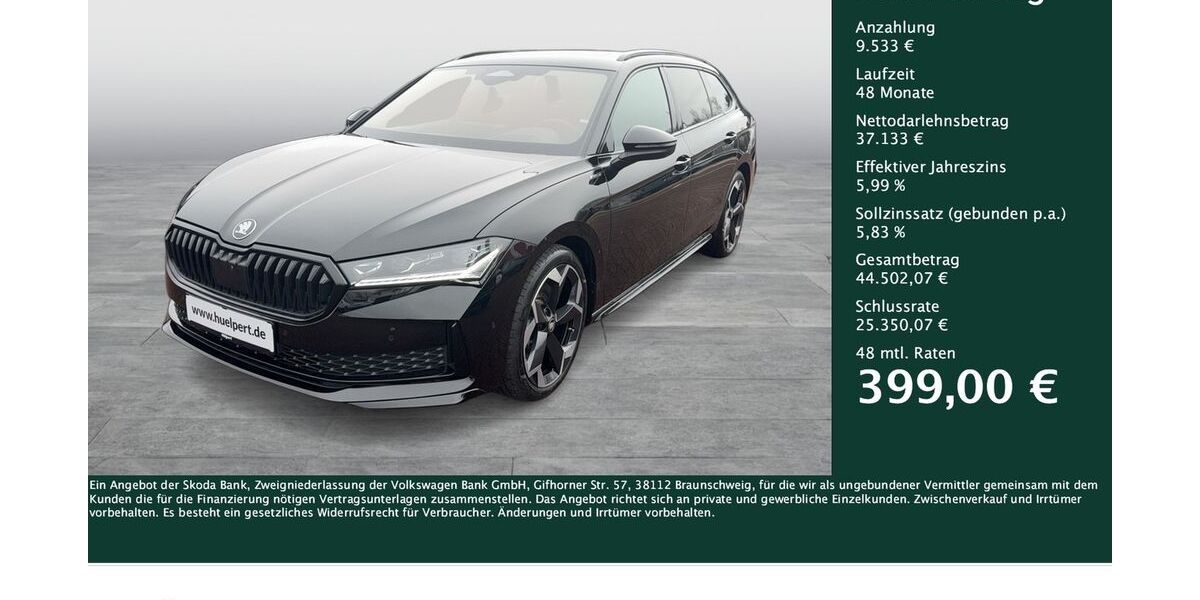 Skoda Superb 15.224 km 46.610 &euro; Dortmund 44309